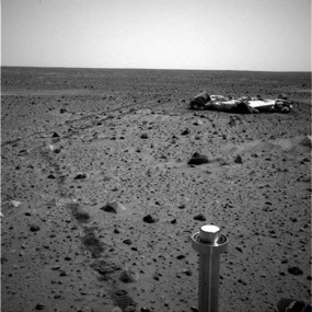 Der Lander bleibt zur�ck