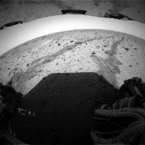 Der Lander liegt schon 60 m zur�ck