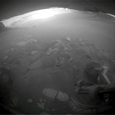 Blick zur�ck an Sol 1612