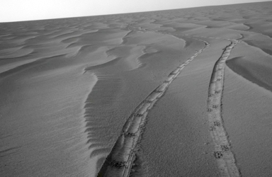 Blick zur�ck an Sol 1699