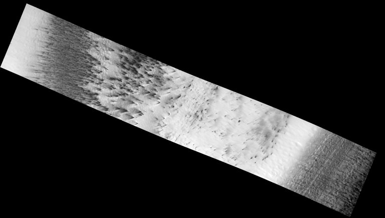 Staubfahnen in der polaren Trockeneisfl�che